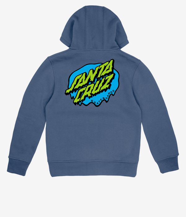 Santa Cruz Slime Dot Felpa Hoodie kids (heritage blue)