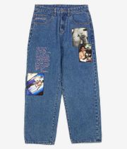 Wasted Paris x Damn Casper Riot Jeansy (washed blue)
