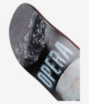 Opera Skull Mask Symmetrical Pop Slick 8.5" Skateboard Deck (multi)