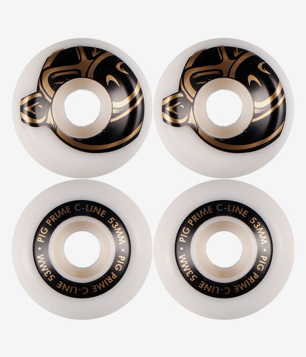 Pig Prime C-Line Roues (white) 53mm 101A 4 Pack