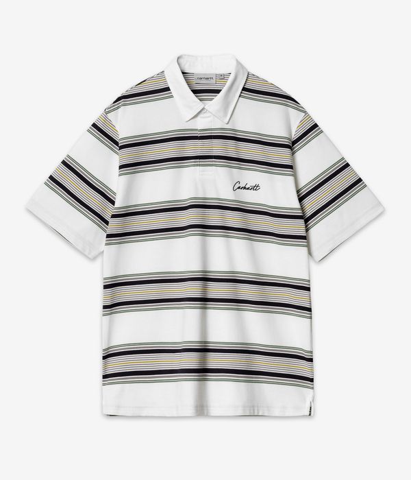 Carhartt WIP Gaines Rugby Camicia (stripe wax)