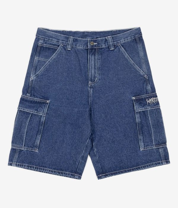 Wasted Paris Creager Shorts (washed blue)