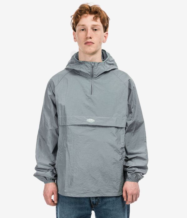 Fucking Awesome Crinkle Nylon Anorak Jacke (grey)