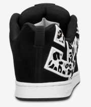 DC Court Graffik Shoes women (black white leopard print)