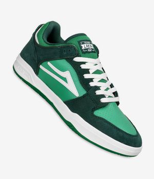 Lakai Telford Low Suede Shoes (green)