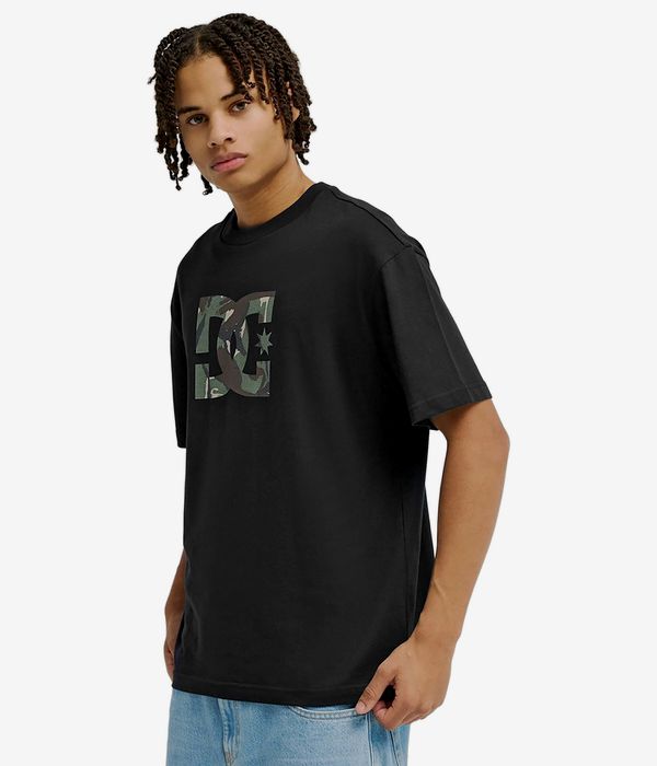 DC Star Filled T-Shirt (black camo)