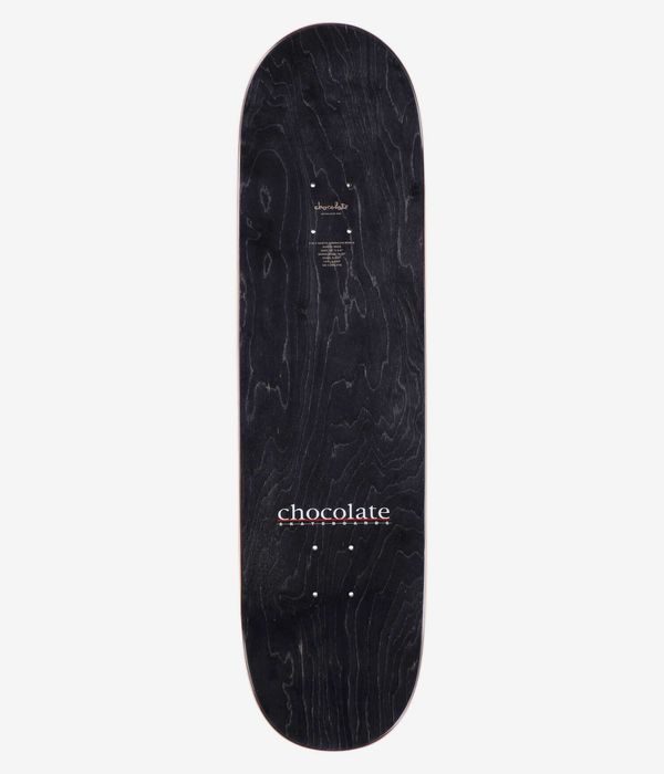 Chocolate Capps The Bar Logo 8.5" Skateboard Deck (brown)