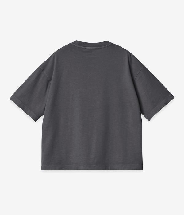 Carhartt WIP W' Nelson Organic T-Shirt women (charcoal garment dyed)