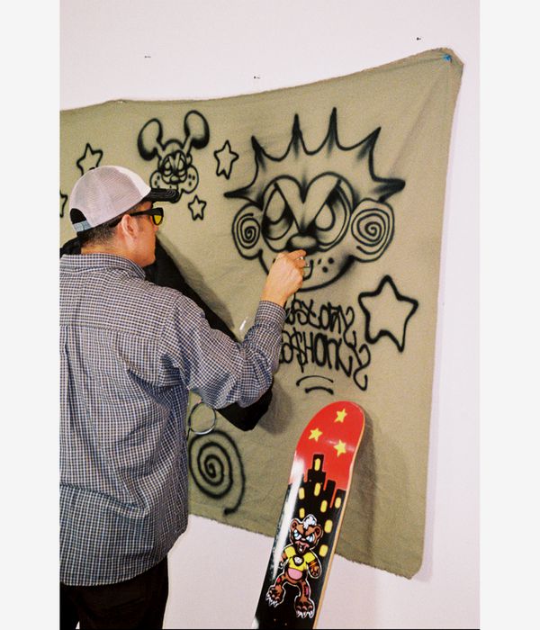 Cash Only Nightmare 8.5" Skateboard Deck (multi)