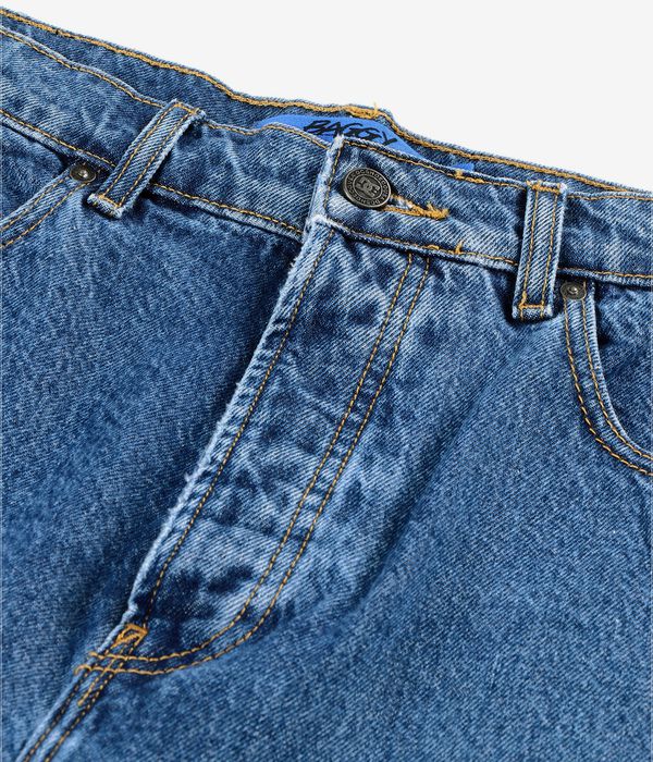DC Carpenter Baggy Denim Shorts (stone indigo)