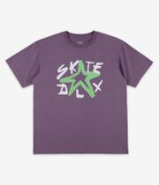 skatedeluxe Star Organic T-Shirt (plum)