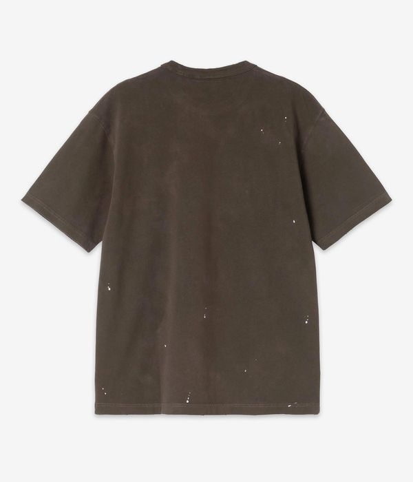 Carhartt WIP Painter T-Shirt (tobacco destroy wash splatter)