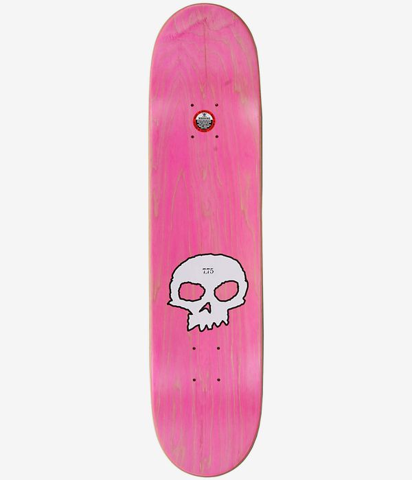 Zero Team Single Skull 7.75" Skateboard Deck