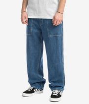 Butter Goods Breakdown Relaxed Denim Jeans (solid blue)