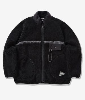 Gramicci x and wander JQ Tape Fleece Veste (black)