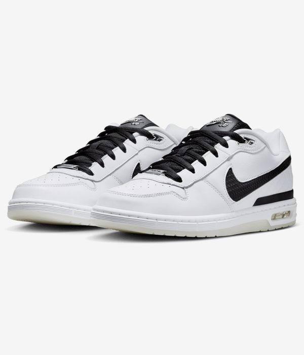 Nike SB Zoom Air Paul Rodriguez 1 Low Schuh (white black white clear)