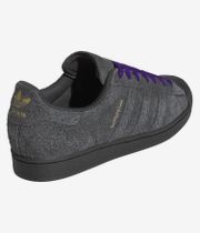 adidas Skateboarding Superstar ADV Scarpa (carbon carbon collegiate purple)