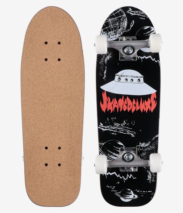 skatedeluxe UFO Kids 8" Cruiser (black)