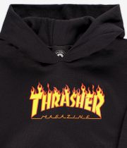 Thrasher Flame sweat à capuche kids (black)