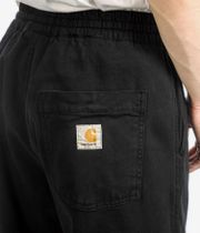 Carhartt WIP Floyde Pant Greentree Stretch Hose (black garment dyed)