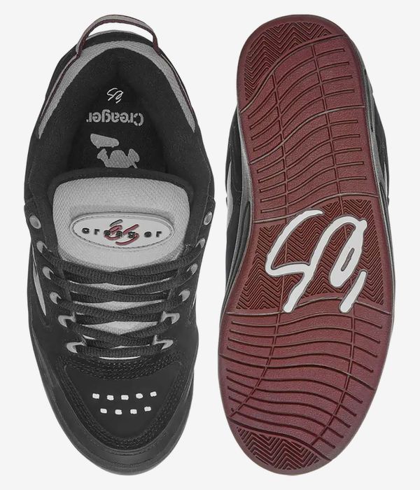 éS Creager Schoen (black red grey)