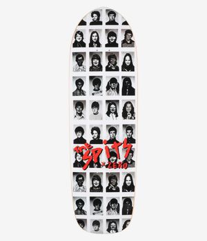 Zero x The Spits Schools Out Punk Point 9.25" Skateboard Deck (white black)