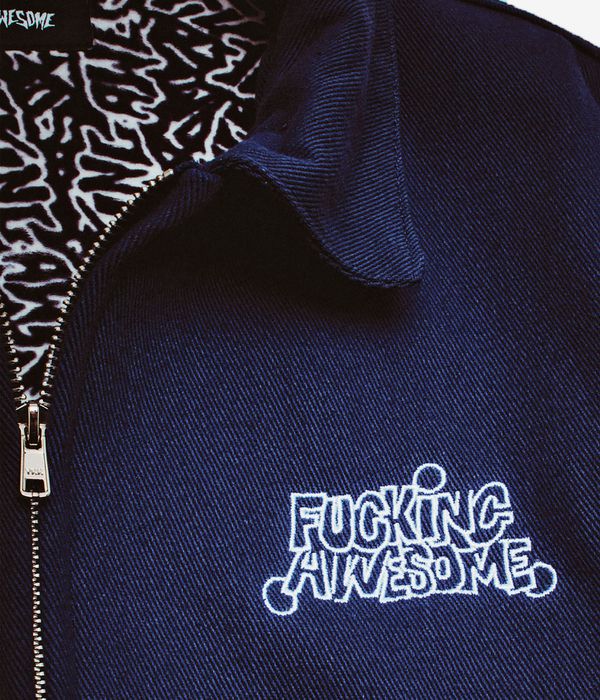 Fucking Awesome Harrington Jacket (navy)