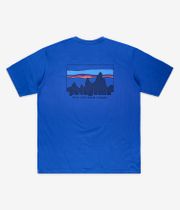 Patagonia 73 Skyline Organic T-Shirt (endless blue)