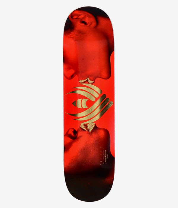 Powell-Peralta Kiss Flight Shape 242 8" Planche de skateboard (red gold)