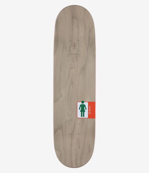Girl Gass 93 Til OG Naturals 8.5" Tavola da skateboard (green)