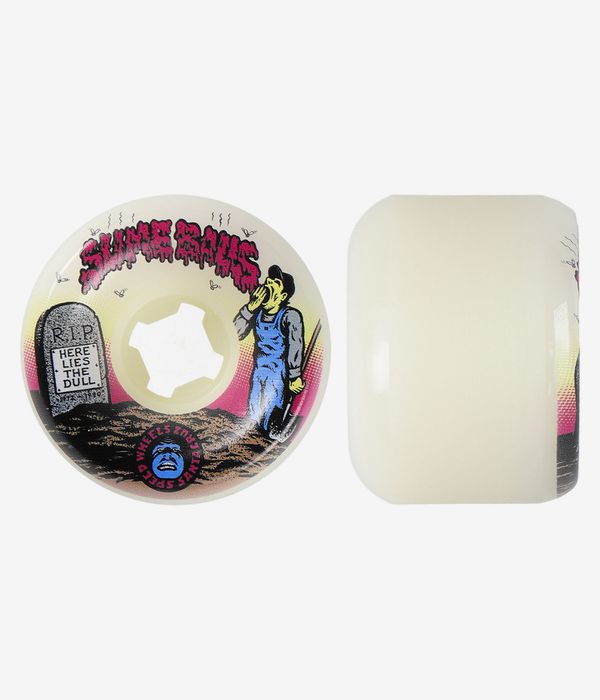 Santa Cruz Death of Dull Vomits Slime Balls Rollen (white) 60 mm 95A 4er Pack
