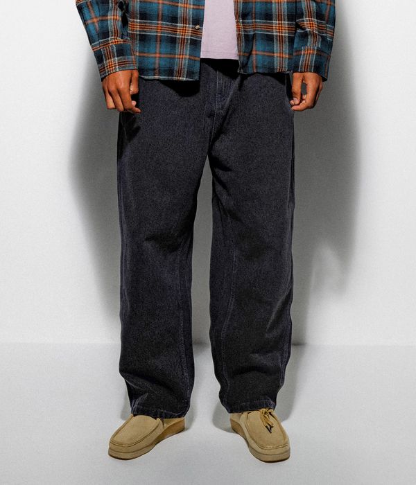 Shop Butter Goods Spider Denim Jeans (washed black) online