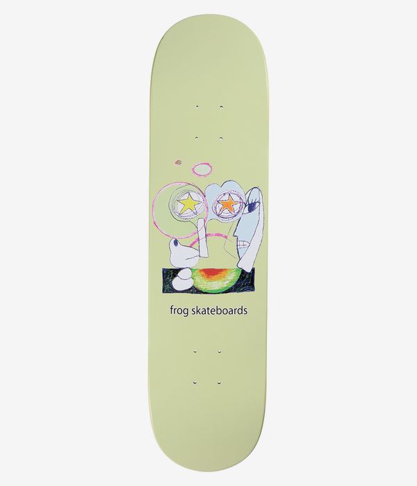 Frog Senseless 8" Skateboard Deck (multi)