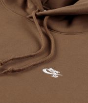 Nike SB Essential Logo sweat à capuche (mosswood brown white)