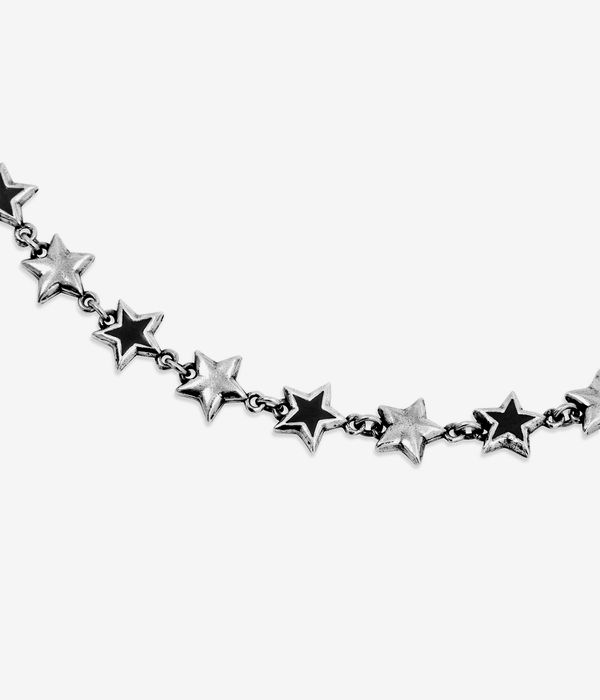 Twojeys Black Enameled Stars halsketting