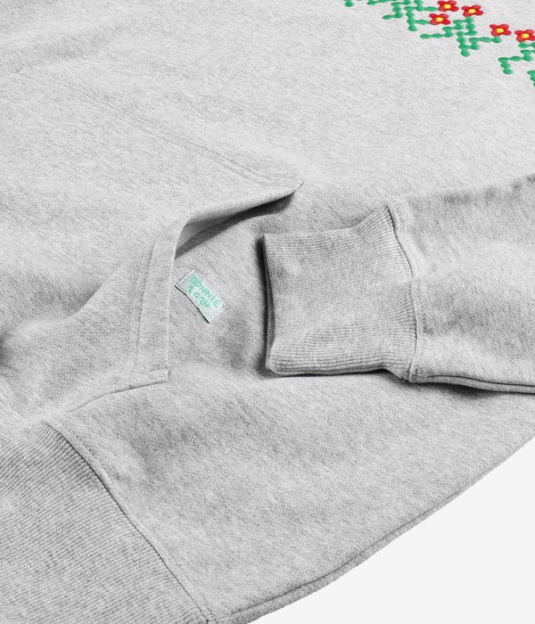 Element Cornell O´Donnell Flower Hoodie (mid grey heather)