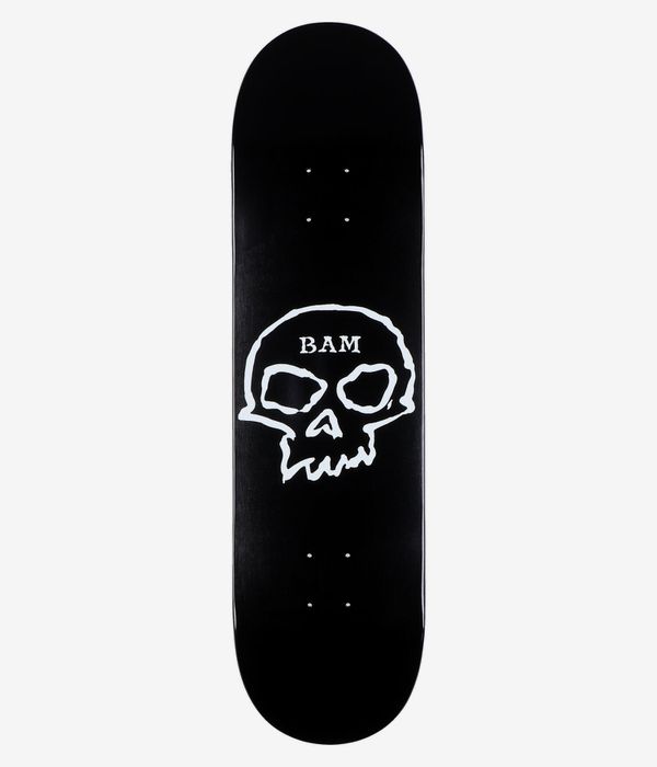 Zero x Bam II Single Skull 8.25" Tavola da skateboard (black)