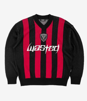 Wasted Paris Blade Sweatshirt (black fire red)