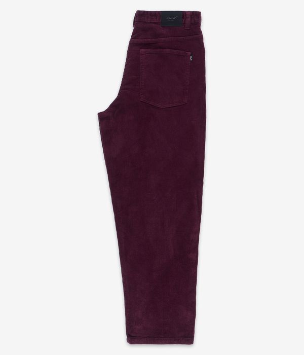 REELL Baggy Jeans (burgundy cord)