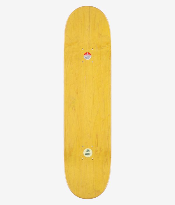 Magenta Team Wood Plant 8" Skateboard Deck (white)