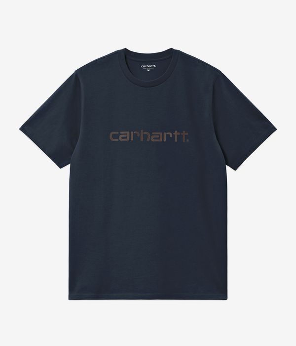 Carhartt WIP Script T-Shirt (deep night palisander)