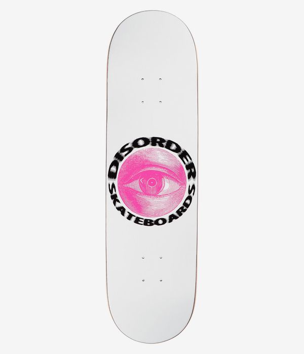 Disorder Skateboards Blurry Vision 8.5" Skateboard Deck (white)
