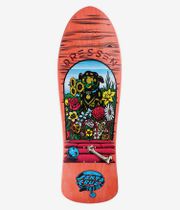 Santa Cruz Dressen Pup Reissue Shaped 9.5" Skateboard Deck (orange)