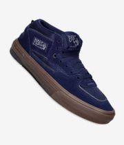 Vans Skate Half Cab Wafflecup Shoes (navy dark gum)