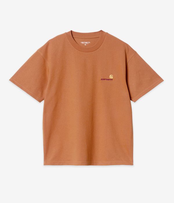 Carhartt WIP W' American Script T-Shirt women (redhaven)