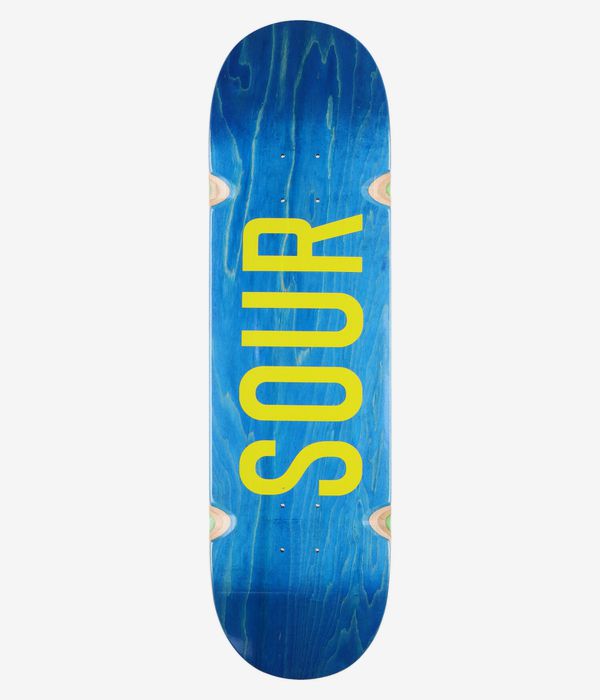 SOUR SOLUTION Sour Army Wheel Wells 8.6" Skateboard Deck (blue)