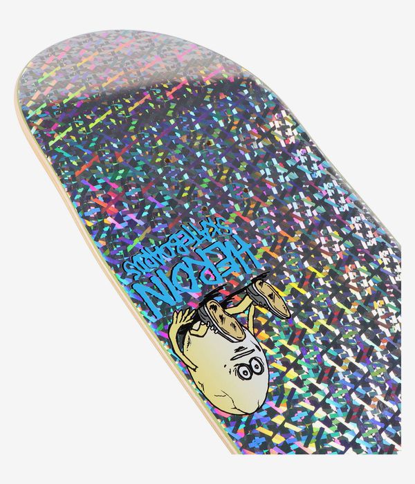 Heroin Skateboards Symmetrical Holo Egg 9.25" Skateboard Deck (multi)