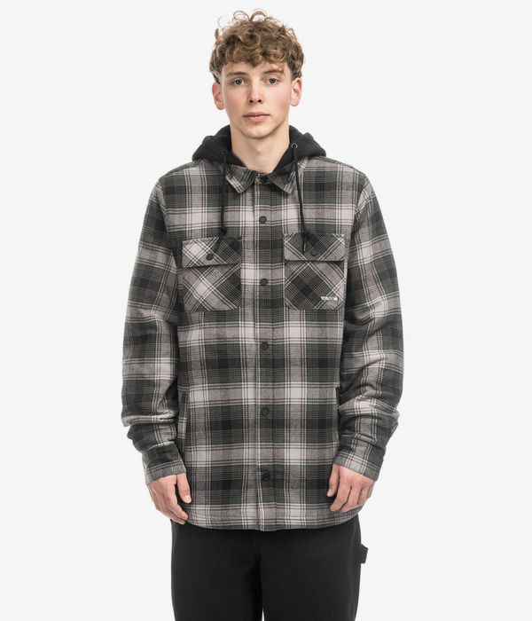 Volcom Kenson Ins Flannel Jacket (black green)