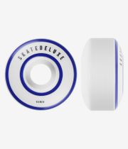 skatedeluxe Lines Series Wheels (white blue) 51mm 100A 4 Pack