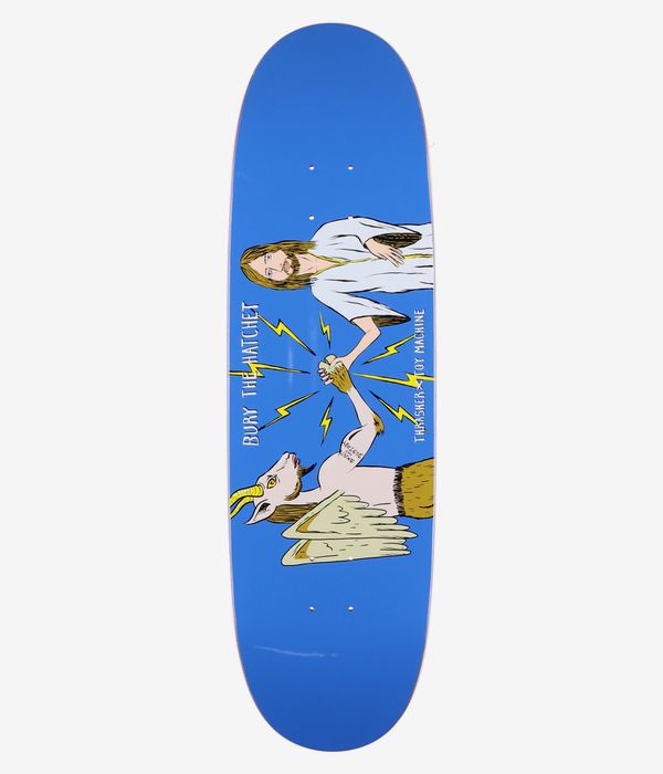 Toy Machine x Thrasher Bury The Hatchet Egg 8.88" Skateboard Deck (multi)